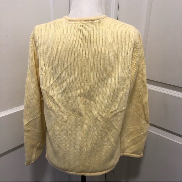 Ll Bean ladies knitted cardigan size large - Picture 4 of 5